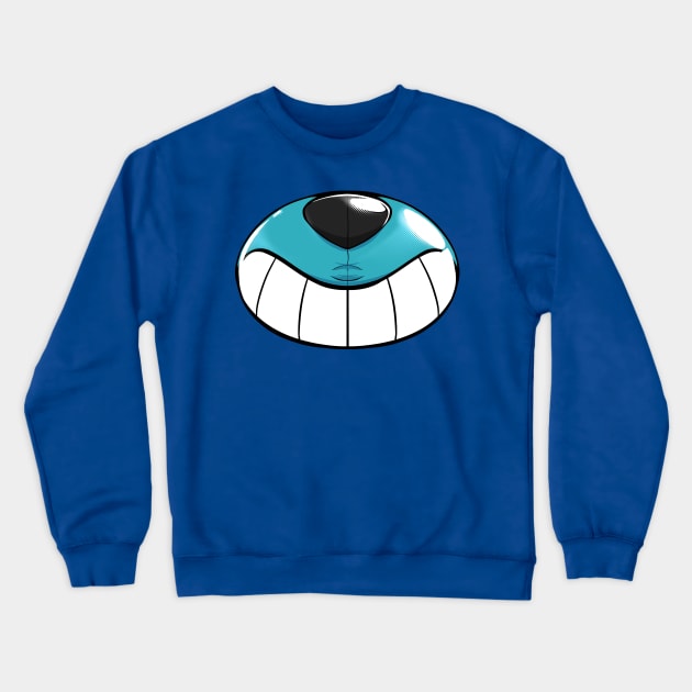 Pool toy muzzle, Teal Crewneck Sweatshirt by Pawgyle